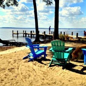 Riverfront Beach and Firepit