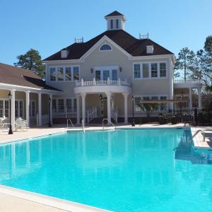 Outdoor pool and club