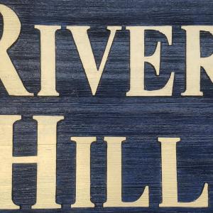 River Hills Sign