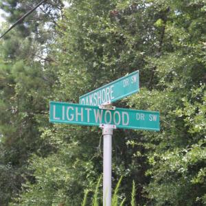 Lightwood Sign