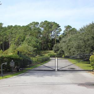 Private entrance; gated community