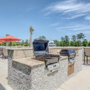 3 Community Clubhouse Grilling Area