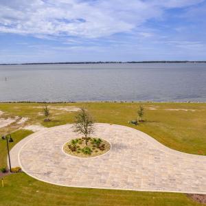 Waterfront lot with boat dock