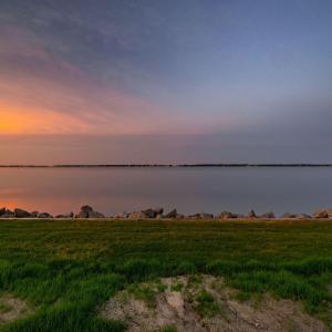 Waterfront lot with boat dock