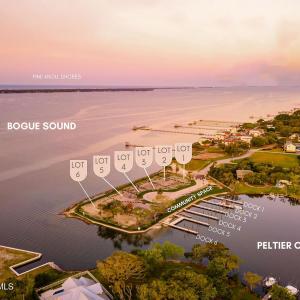 Waterfront lot with boat dock