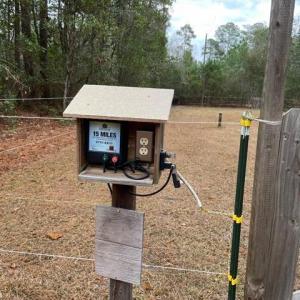box for electric fence