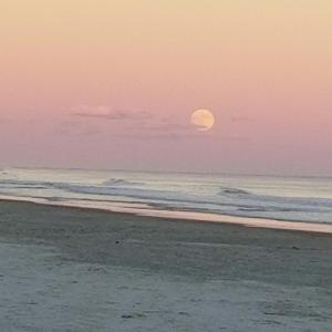 Moon Rise on Sunset Beach