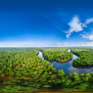 Aerial of the Bluffs
