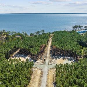 Cul-de-sac and path to Lot 3