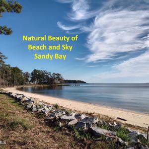 Natural Beauty of Beach and Sky Sandy Ba