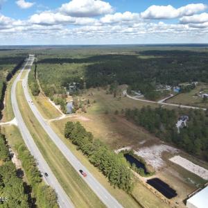 Aerial View of Land