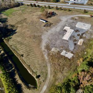 Back of property