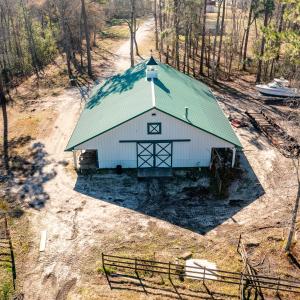 Aerial Barn View