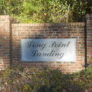Entrance to Long Point Landing
