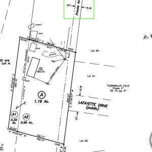 Private Driveway Easement Detail