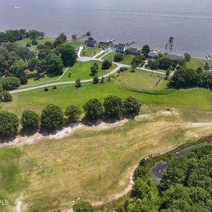 with golf course fairway