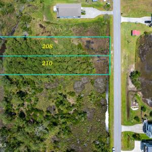 208 and 210 Waterway Drive - Aerials - E