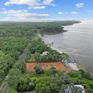 View toward Cedar Island Village