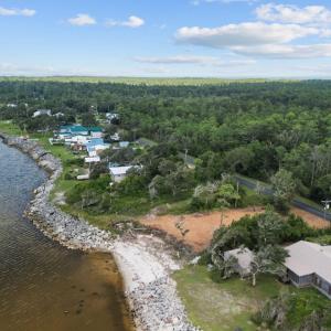 Aerial View toward Public Boat Ramp