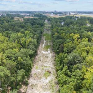 Power Easement towards downtown
