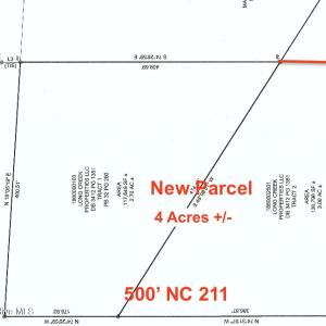 4 acre parcel exhibit Map