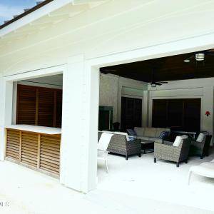 ping pong fireplace at club