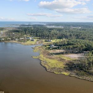 View of creek, bay and sound