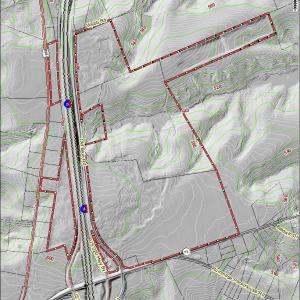 Topo map