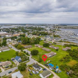 Aerial Lot View toward Creek