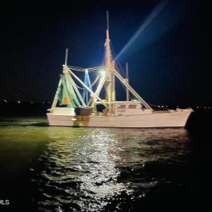 Shrimp Boat on Waterway