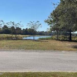 Pond view across street