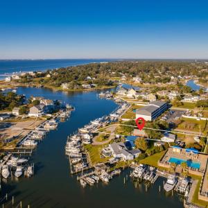 Aerial View toward Bogue Sound/ICW
