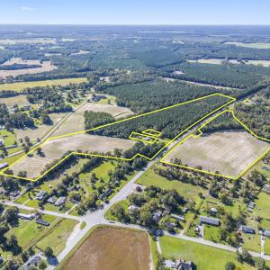 Two Parcels 44+-ac Shown