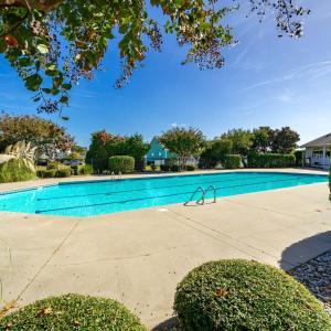 Community clubhouse and pool
