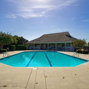 Community clubhouse and pool