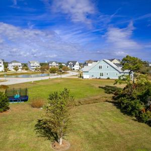 Upper level views from lot