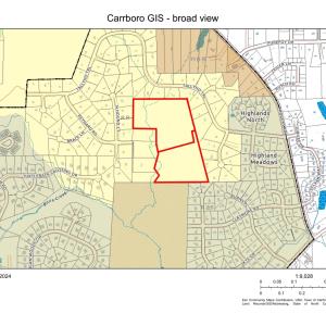 Tallyho Trl - Carrboro_GIS_-_broad_view