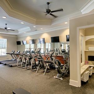 Work out Facility has Kiddie Corner