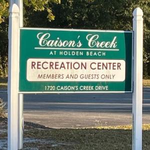 Rec Center sign