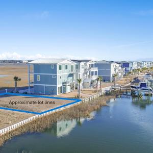 Lot 62, look down canal towards OIB w ap