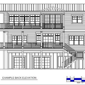 Back Elevation 6 Lee St