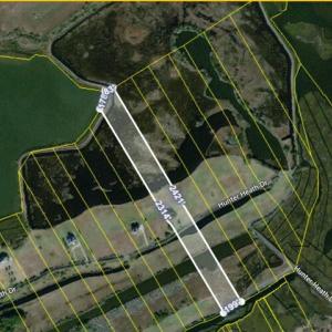 Plat Map for lot 23 Hunter Heath