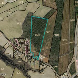 Aerial view or property