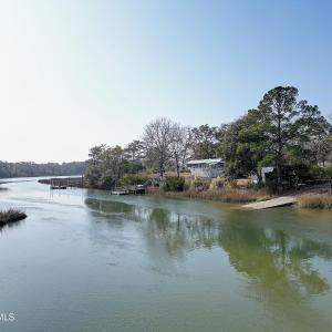 View of River from Community Boat Ramp