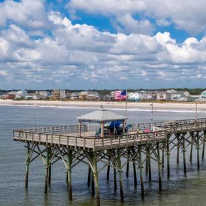 Walk to the pier