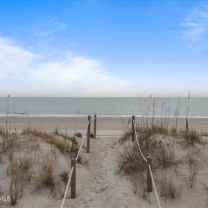 View from top of dune
