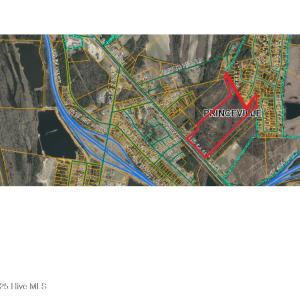 Map Parcel Outline of US 64 Alt E