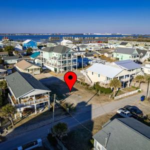 Second row lot in Atlantic Beach