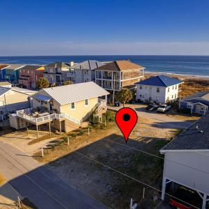 Second row lot in Atlantic Beach