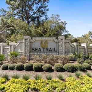Sea Trail Sign